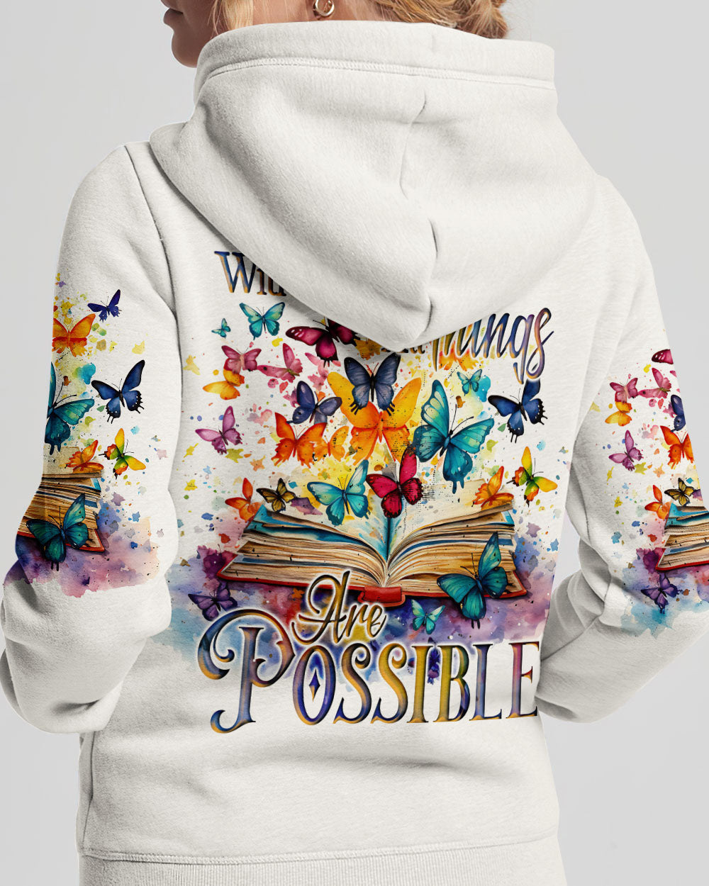 With God All Things Are Possible Women's All Over Print Shirt - Ty3009231