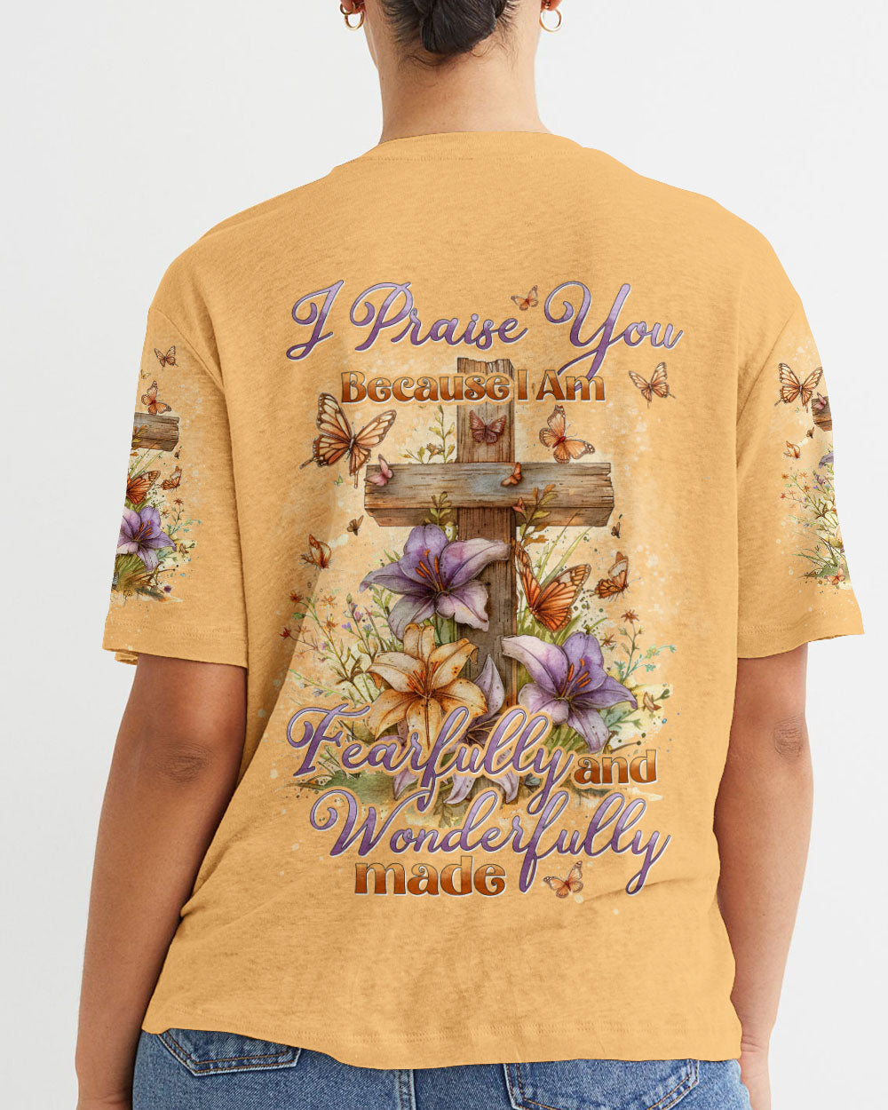 Fearfully And Wonderfully Made Women's All Over Print Shirt - Tyhi2503243