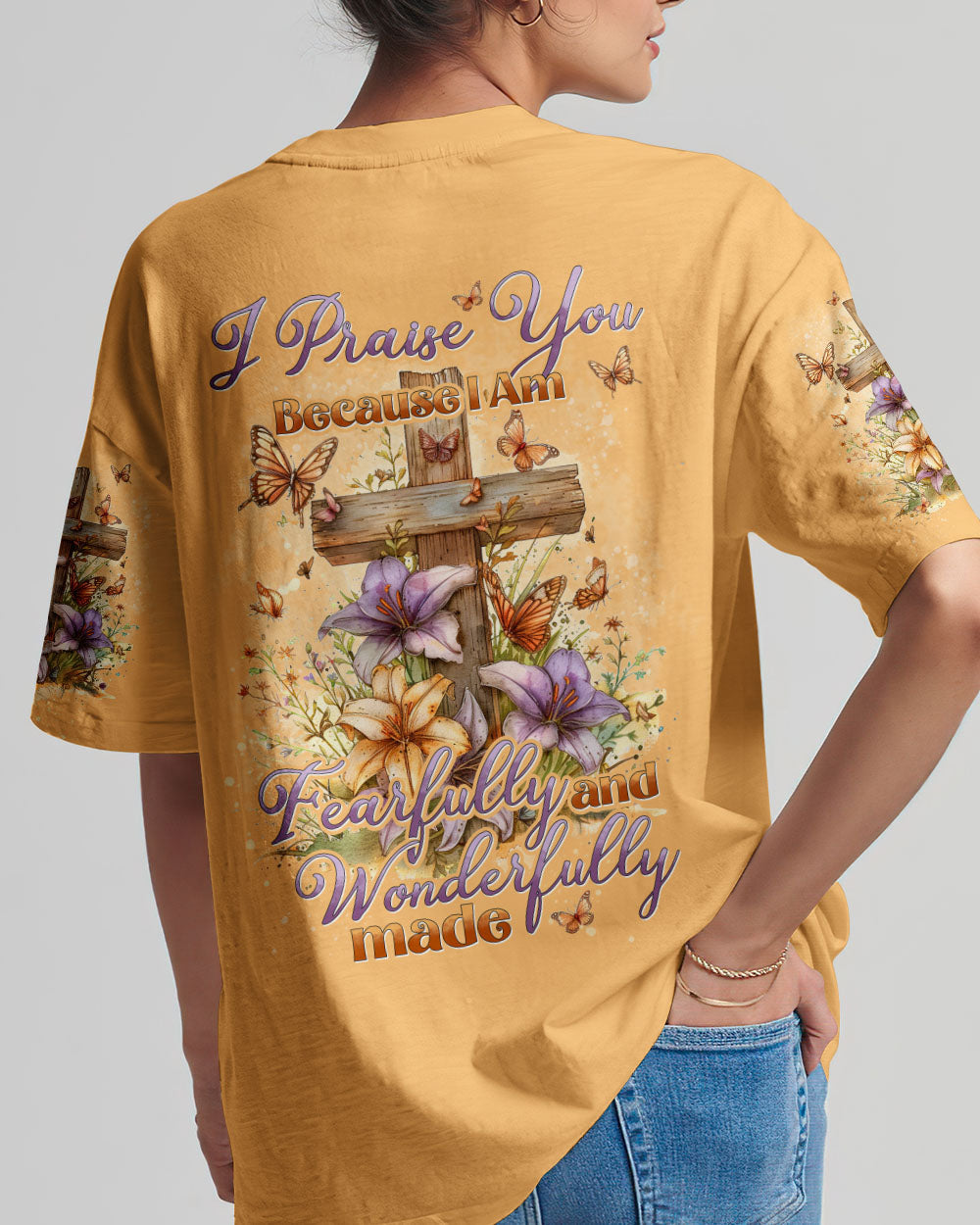 Fearfully And Wonderfully Made Women's All Over Print Shirt - Tyhi2503243