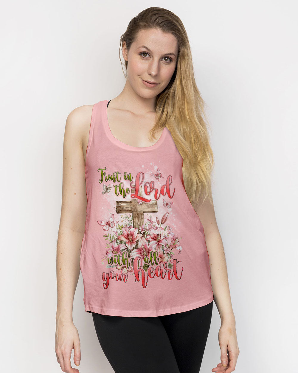 Trust In The Lord With All Your Heart Women's All Over Print Shirt - Tyhi2603241