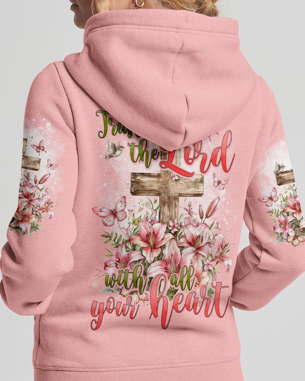 Trust In The Lord With All Your Heart Women's All Over Print Shirt - Tyhi2603241