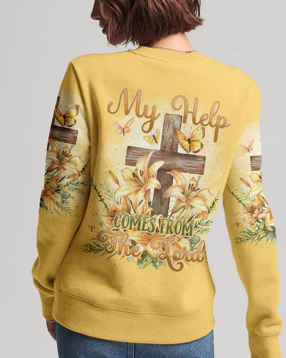 My Help Comes From The Lord Women's All Over Print Shirt - Tyhi2703242