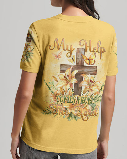 My Help Comes From The Lord Women's All Over Print Shirt - Tyhi2703242