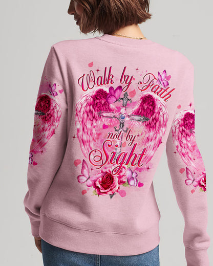 Walk by Faith Women's All Over Print Shirt - Tyqy0410232