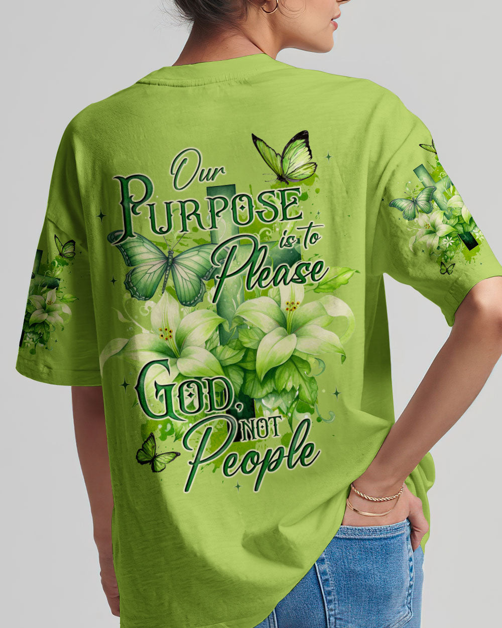 Our Purpose Women's All Over Print Shirt - Tyqy0609234