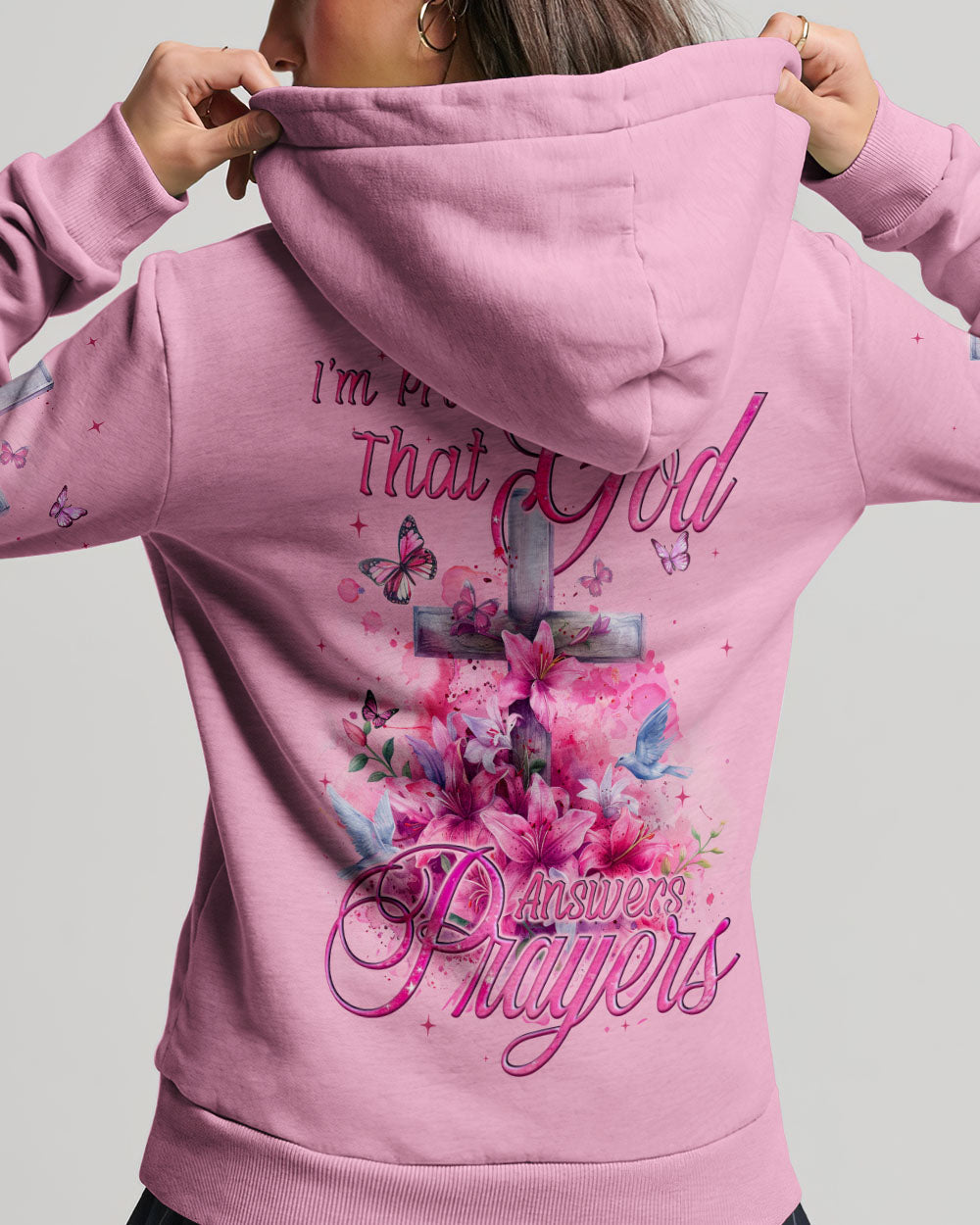 God Answers Prayer Women's All Over Print Shirt - Tyqy0803244