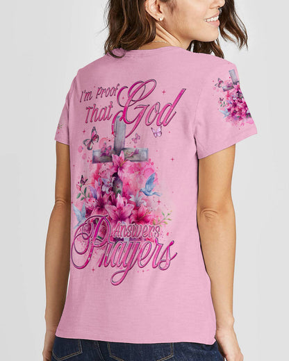 God Answers Prayer Women's All Over Print Shirt - Tyqy0803244