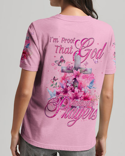 God Answers Prayer Women's All Over Print Shirt - Tyqy0803244