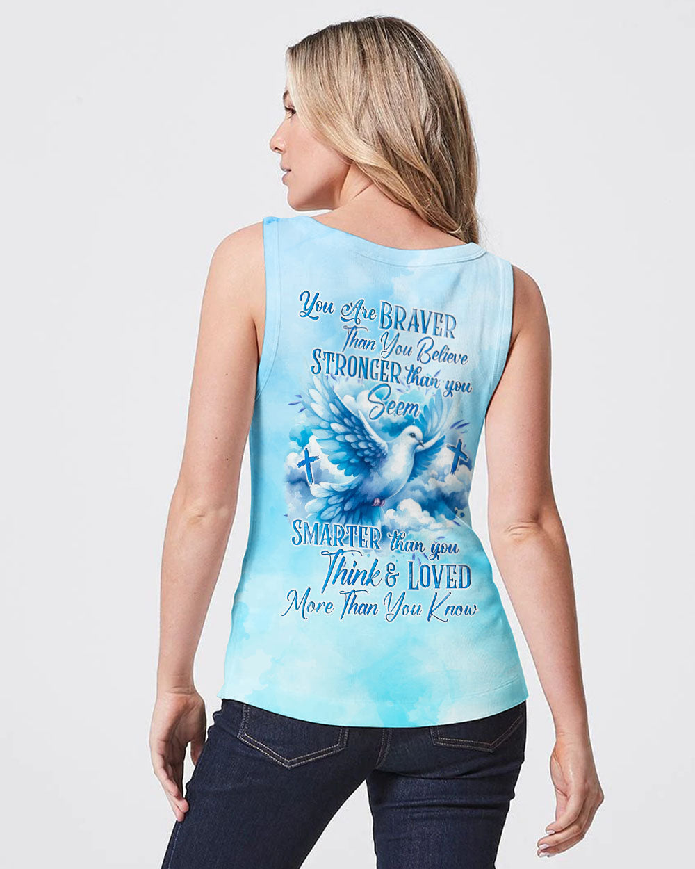 You Are Braver Than You Believe Women's All Over Print Shirt - Tyqy1601241