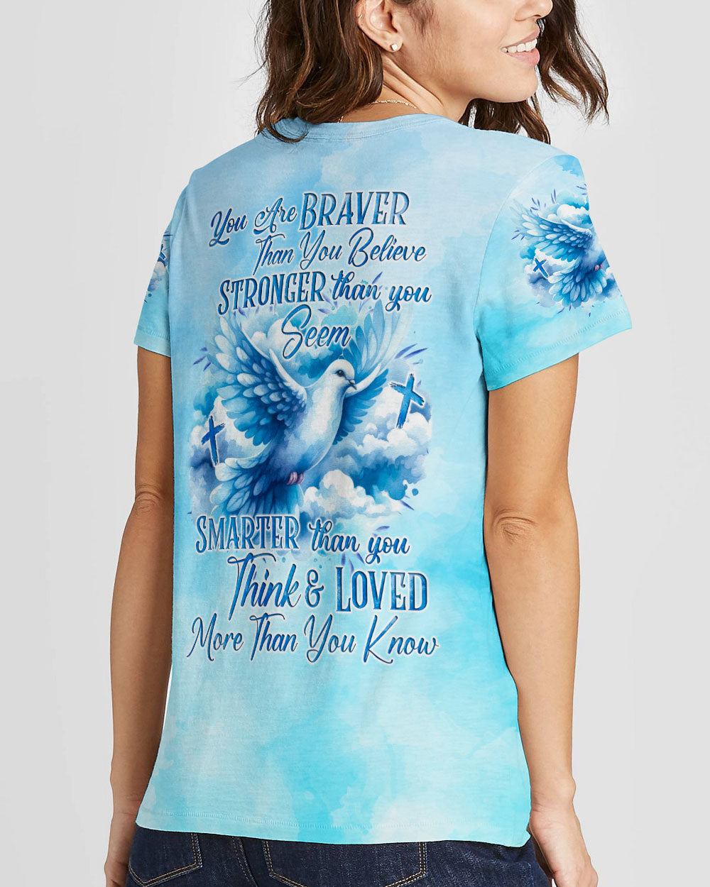 You Are Braver Than You Believe Women's All Over Print Shirt - Tyqy1601241