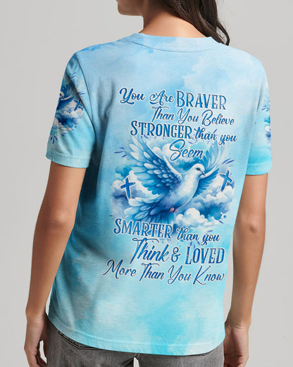 You Are Braver Than You Believe Women's All Over Print Shirt - Tyqy1601241