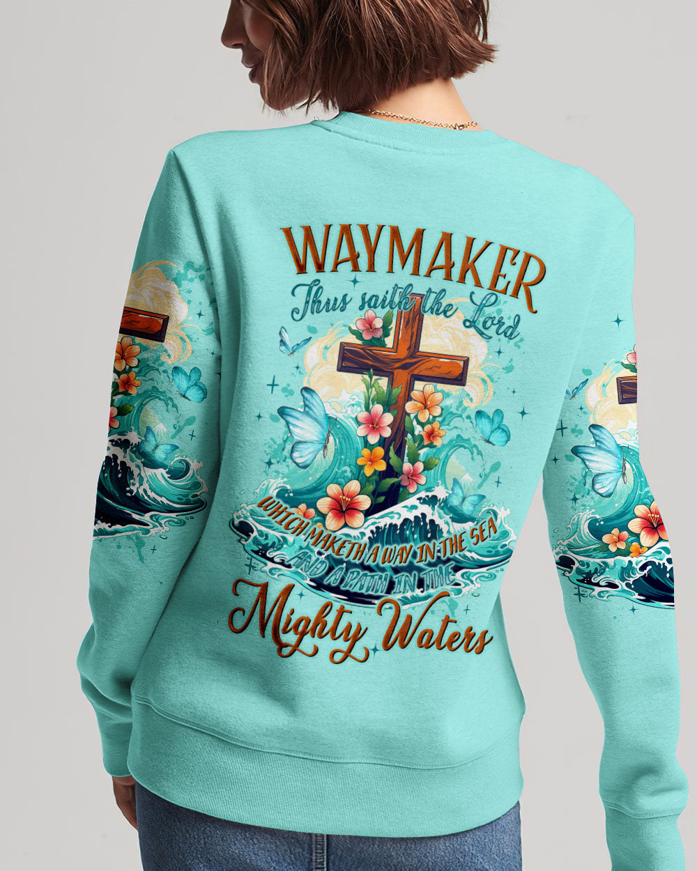 Waymaker Women's All Over Print Shirt - Tyqy1810232