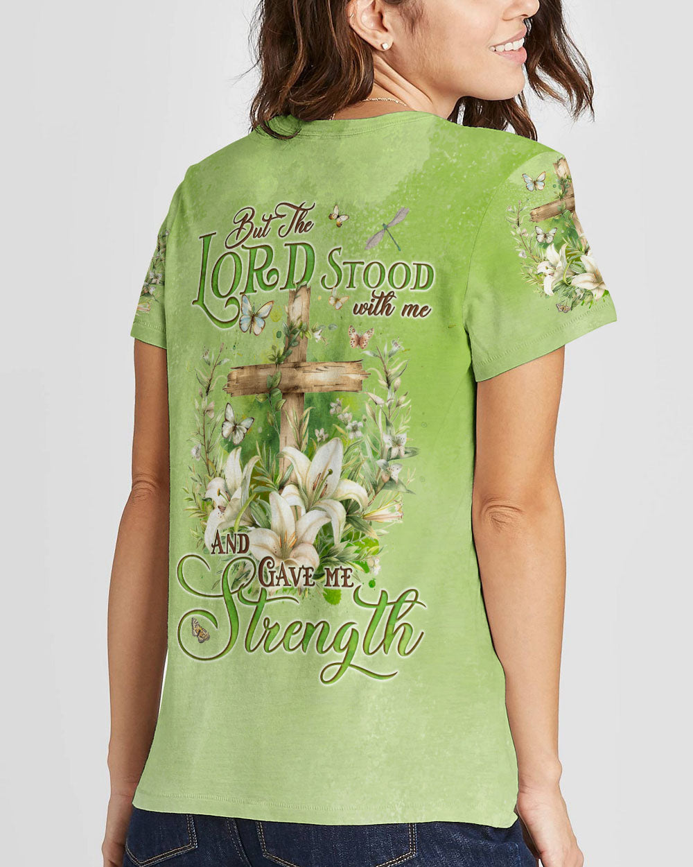 Lord Stood With Me Women's All Over Print Shirt - Tyqy2303242