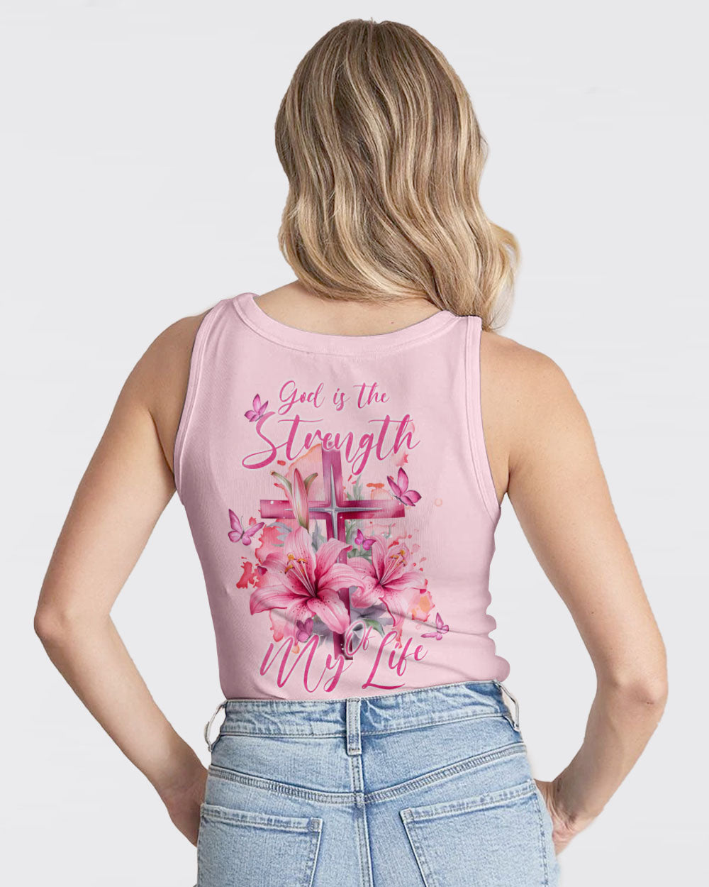 God Is The Strength Of My Life Women's All Over Print Shirt - Tyqy2508231