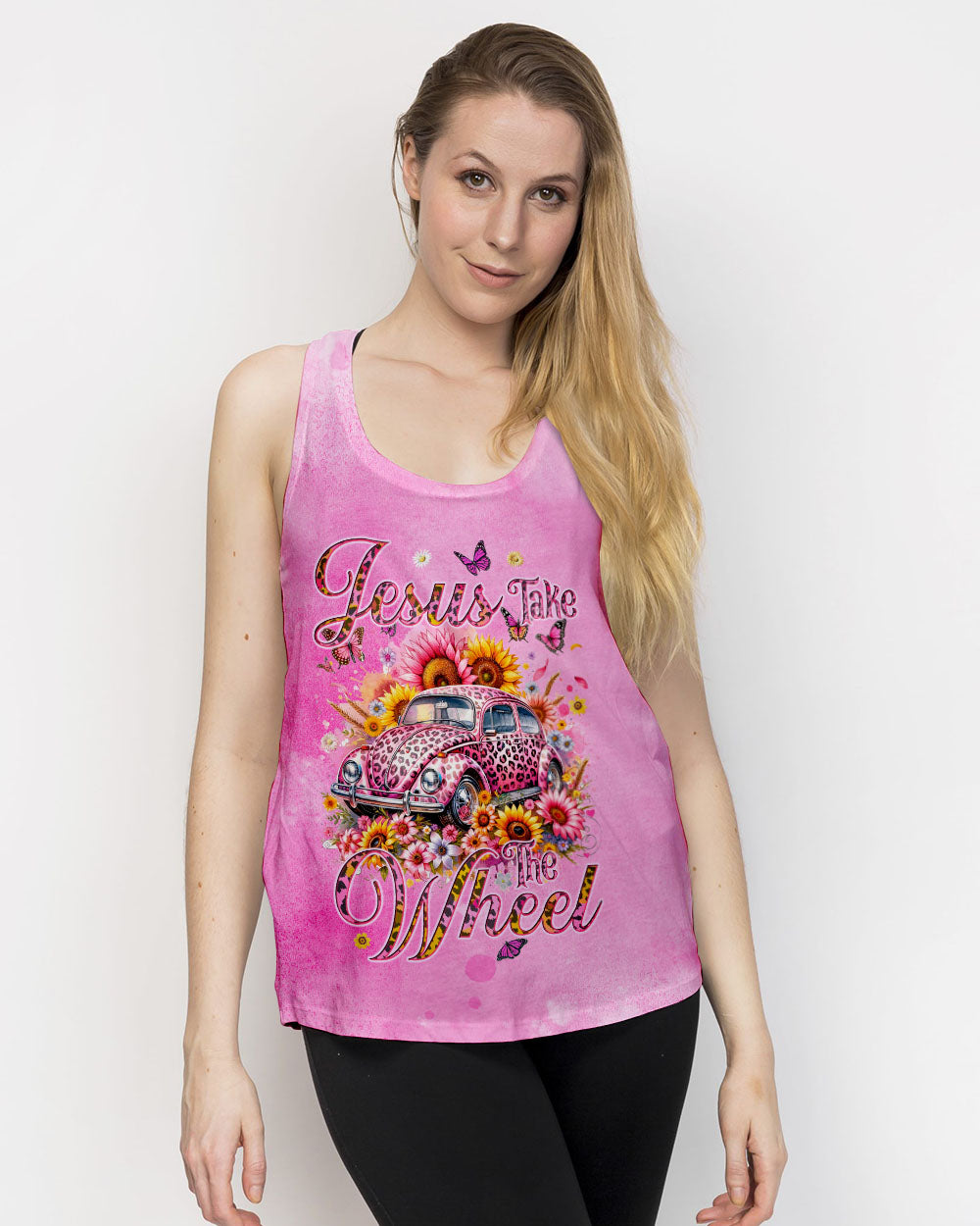 Jesus Take The Wheel Women's All Over Print Shirt - Tyqy2902245