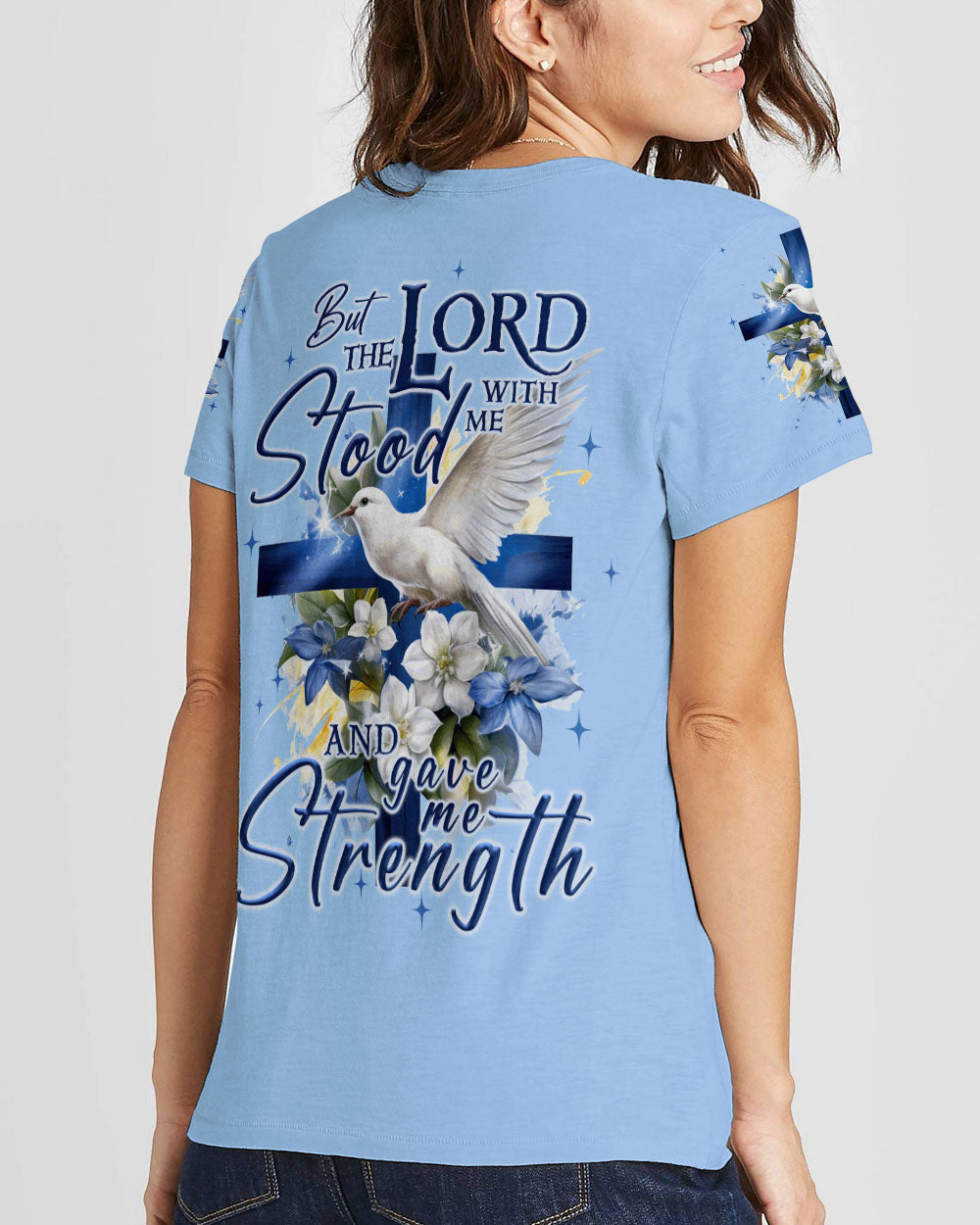 Lord Stood With Me Women's All Over Print Shirt - Tyqy3108231