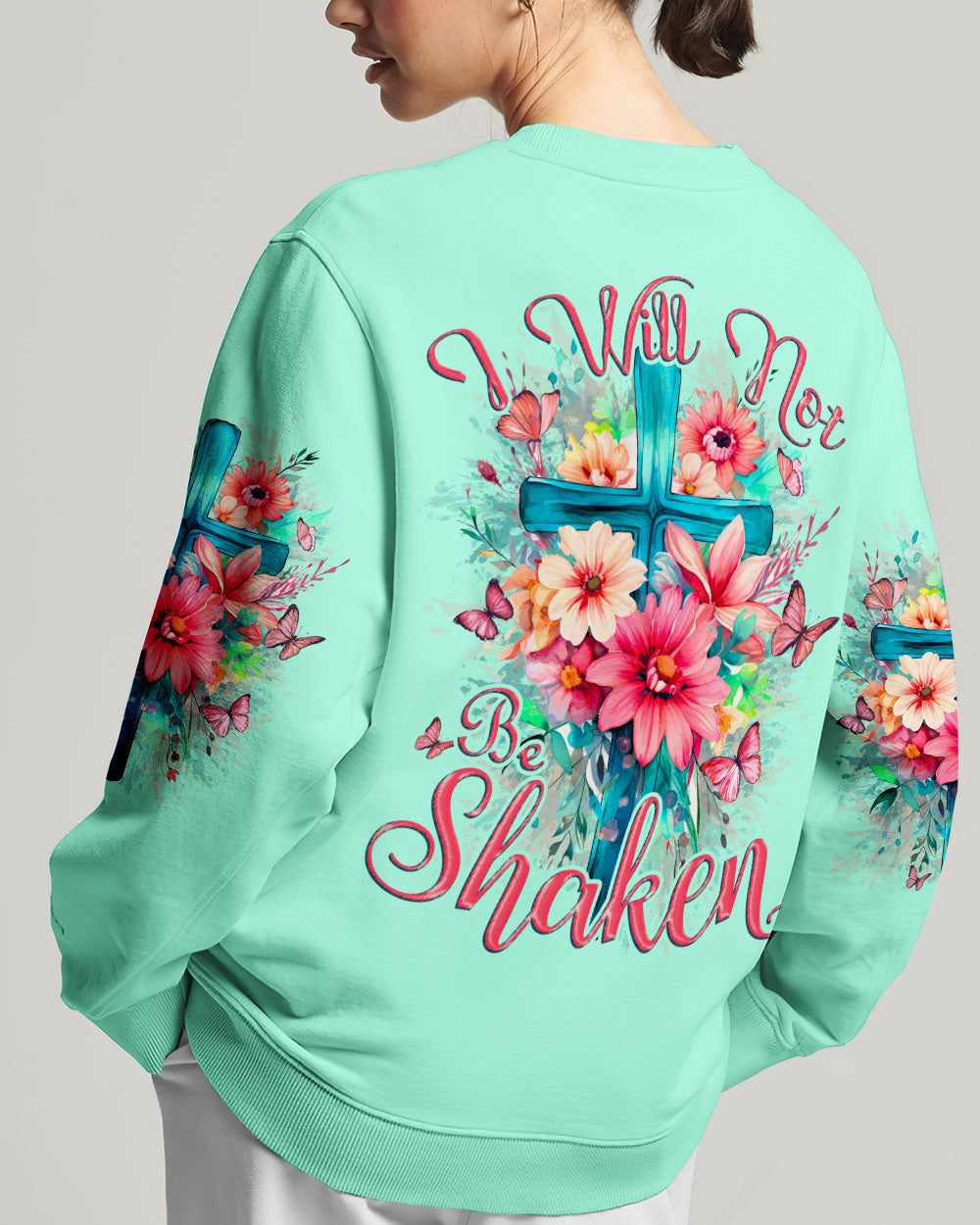 I Will Not Be Shaken Women's All Over Print Shirt - Tytd0510232