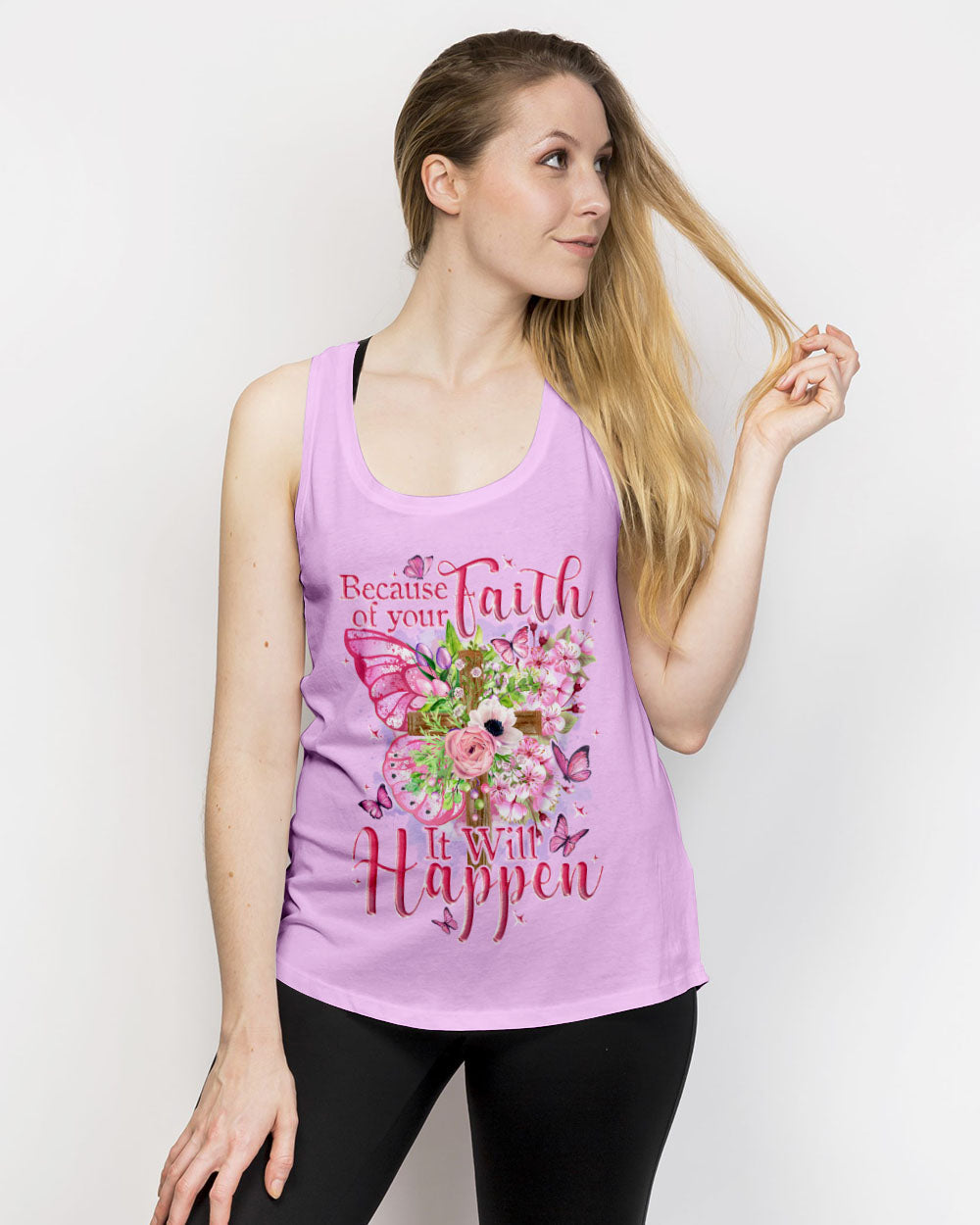 Because Of Your Faith Women's All Over Print Shirt - Tytd0610233