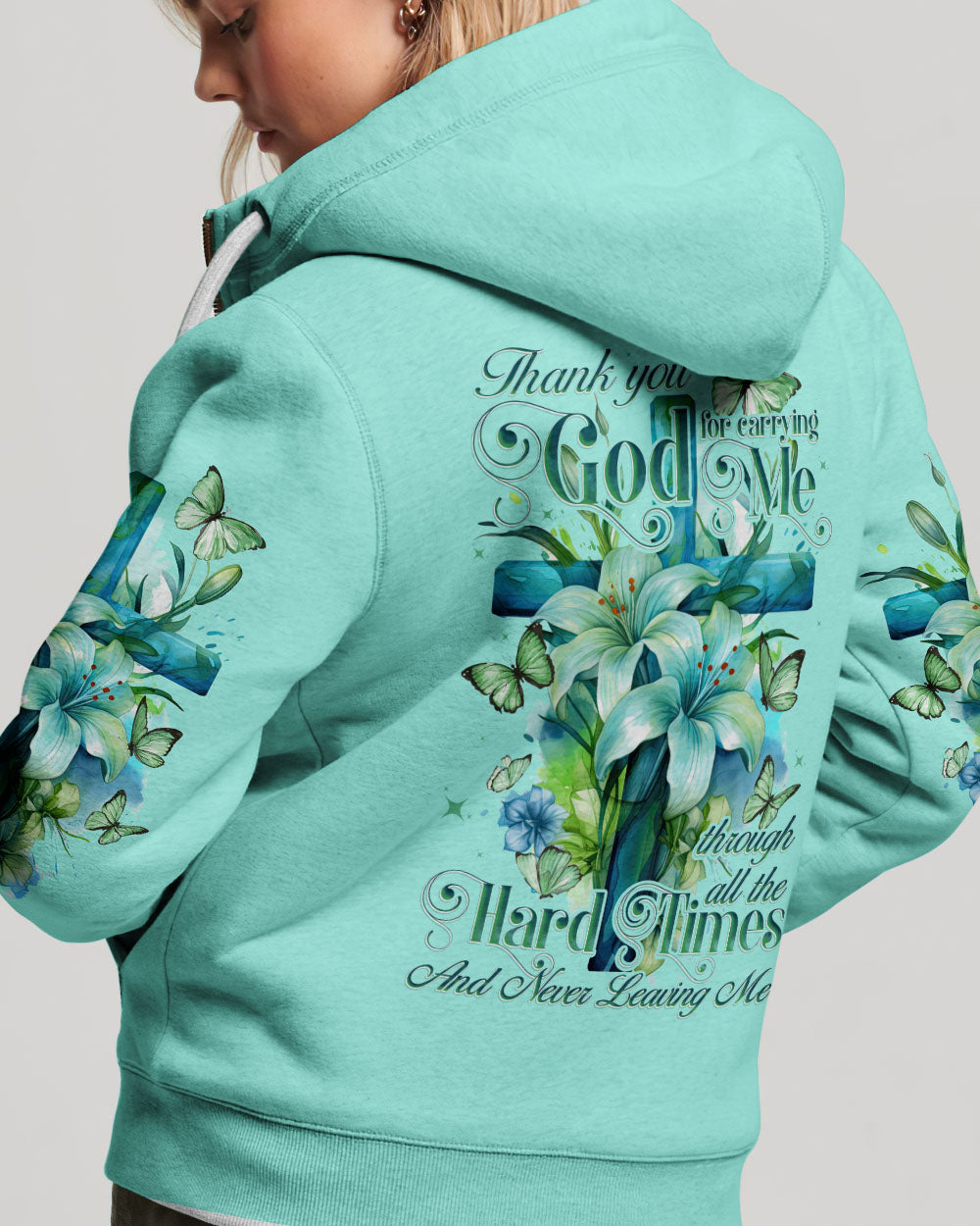 Thank You God Women's All Over Print Shirt - Tytd0909232