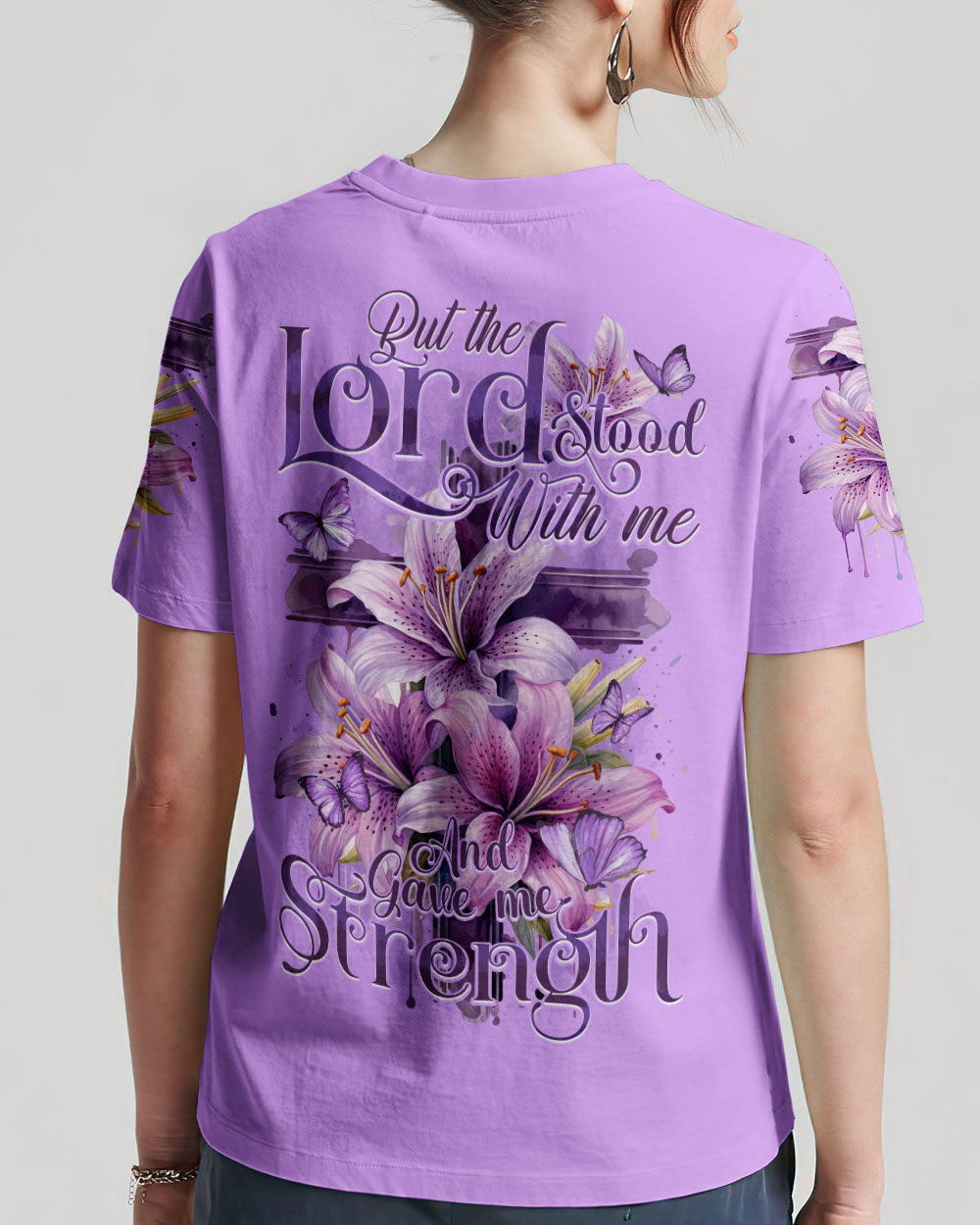 Lord Stood With Me Women's All Over Print Shirt - Tytd1708233