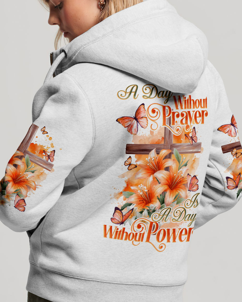 A Day Without Prayer Is A Day Without Power Women's All Over Print Shirt - Tytd2009231