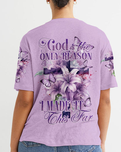 God Is The Only Reason Women's All Over Print Shirt - Tytd2308232