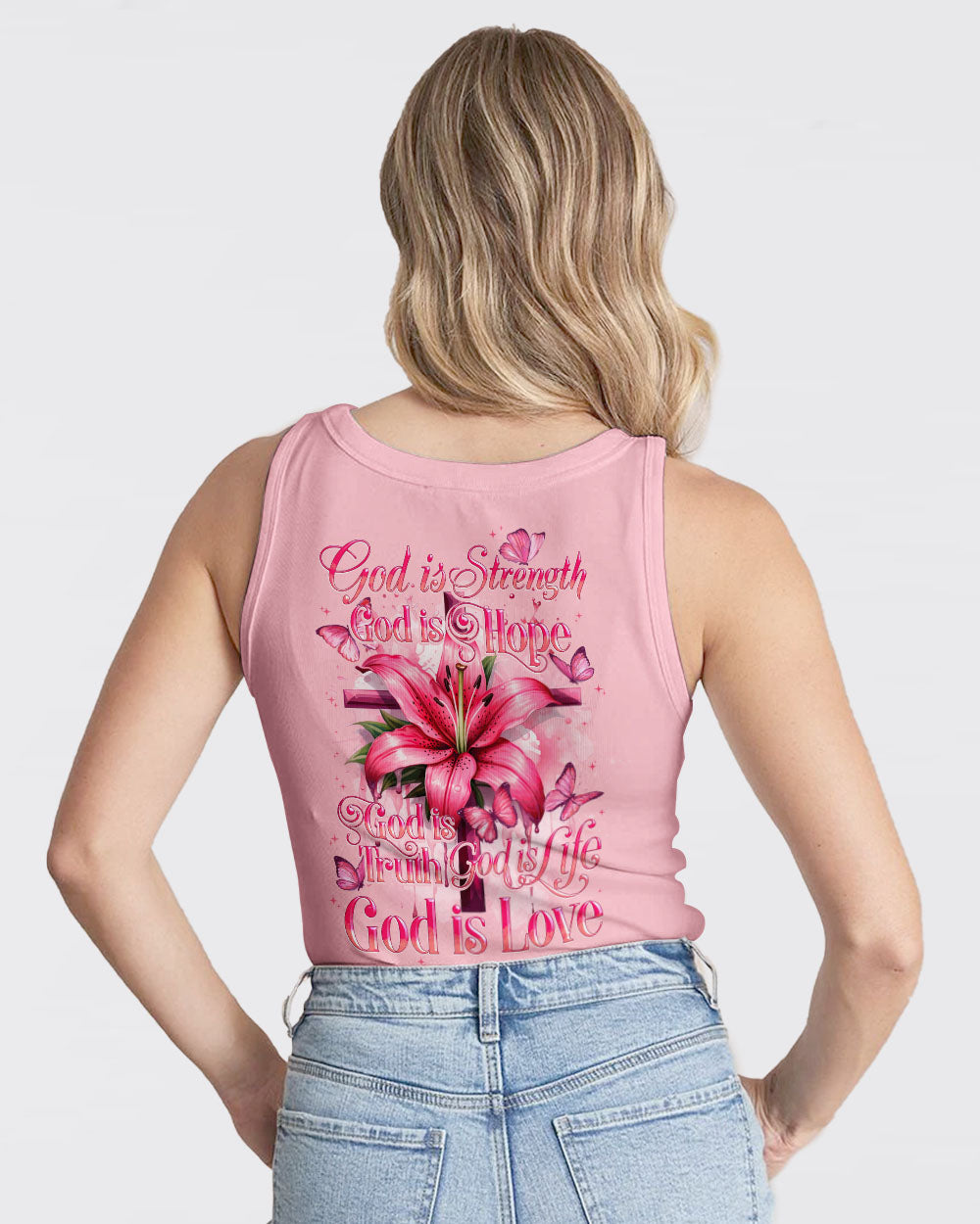 God Is Strength Women's All Over Print Shirt - Tytd3008232