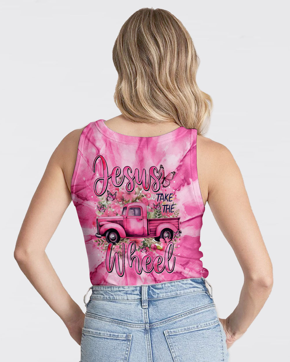 Jesus Take The Wheel Women's All Over Print Shirt - Tytm1212233