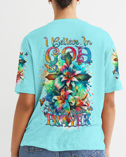 I Believe In God Women's All Over Print Shirt - Tytm1511234