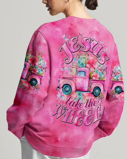 Jesus Take The Wheel Women's All Over Print Shirt - Tytm1601243