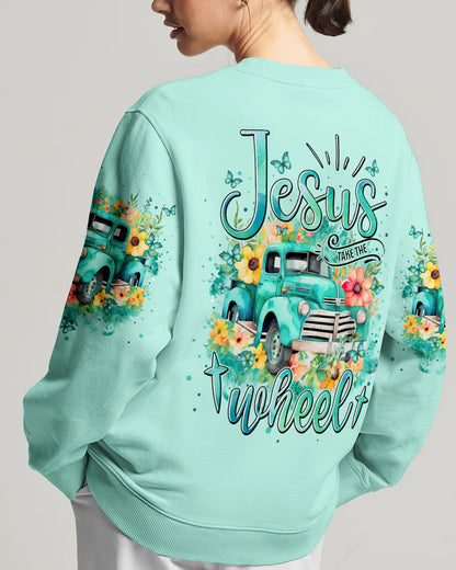 Jesus Take The Wheel Women's All Over Print Shirt - Tytm2311233