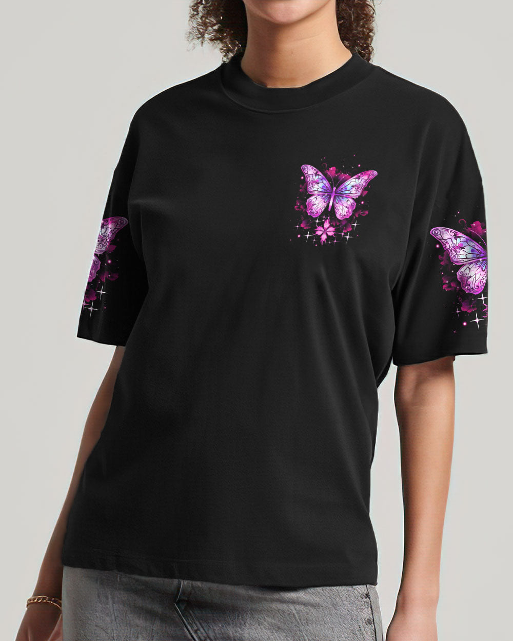 The Lord Will Fight For You Butterfly Women's All Over Print Shirt - Tytm2909233