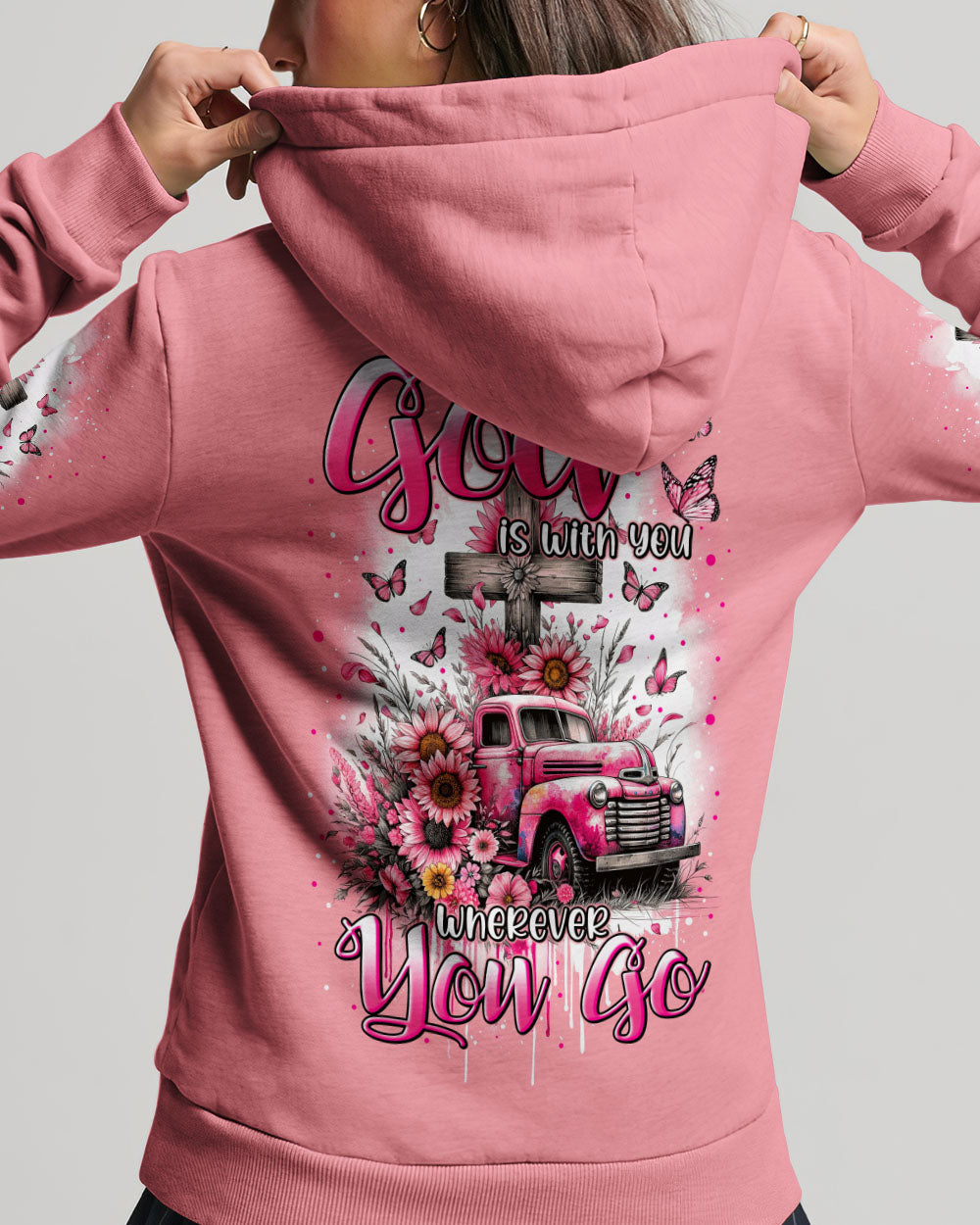 God Is With You Women's All Over Print Shirt - Tytm2911233