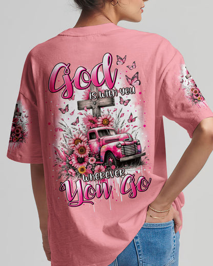 God Is With You Women's All Over Print Shirt - Tytm2911233