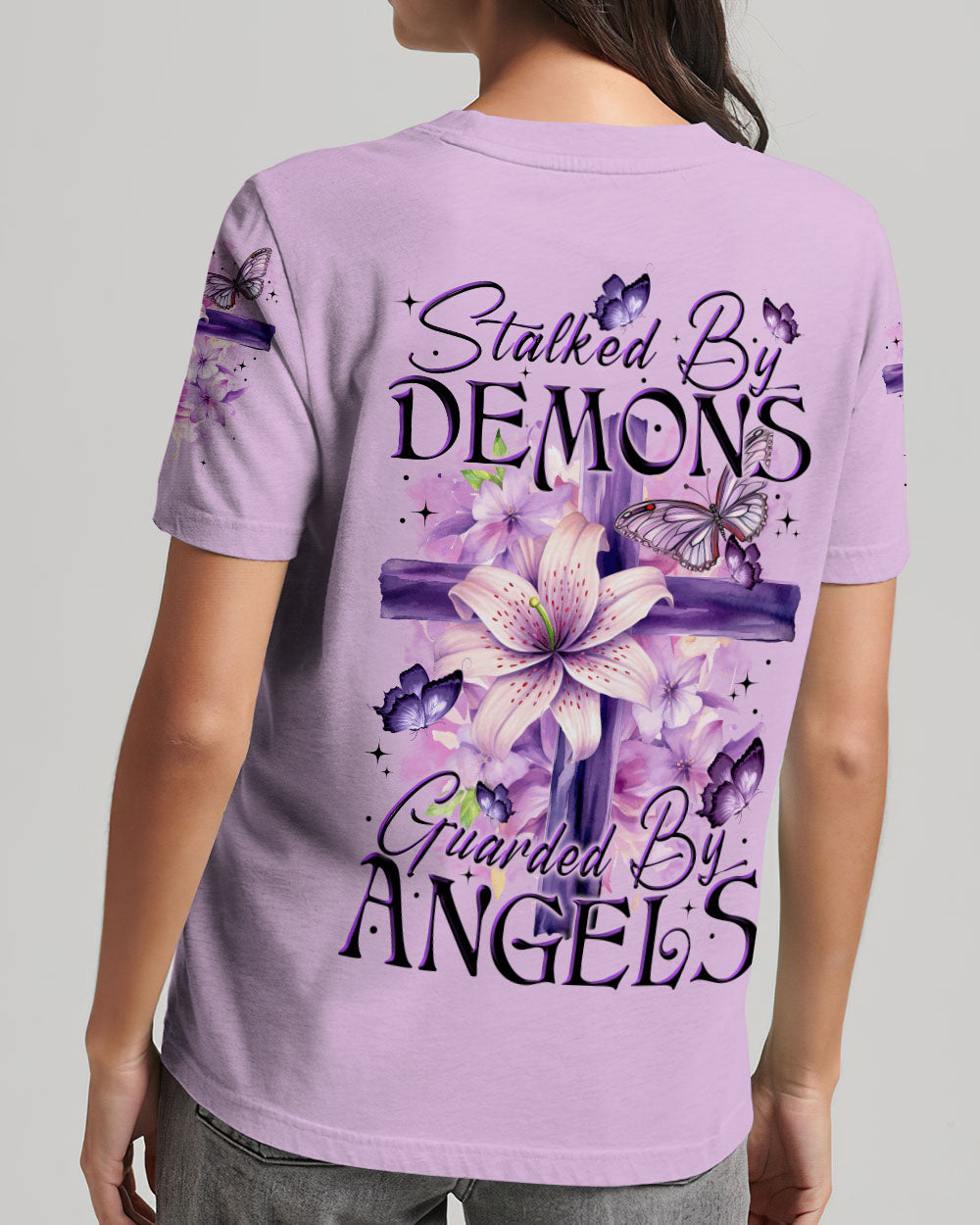 Guarded By Angels Women's All Over Print Shirt - Tytm3008233