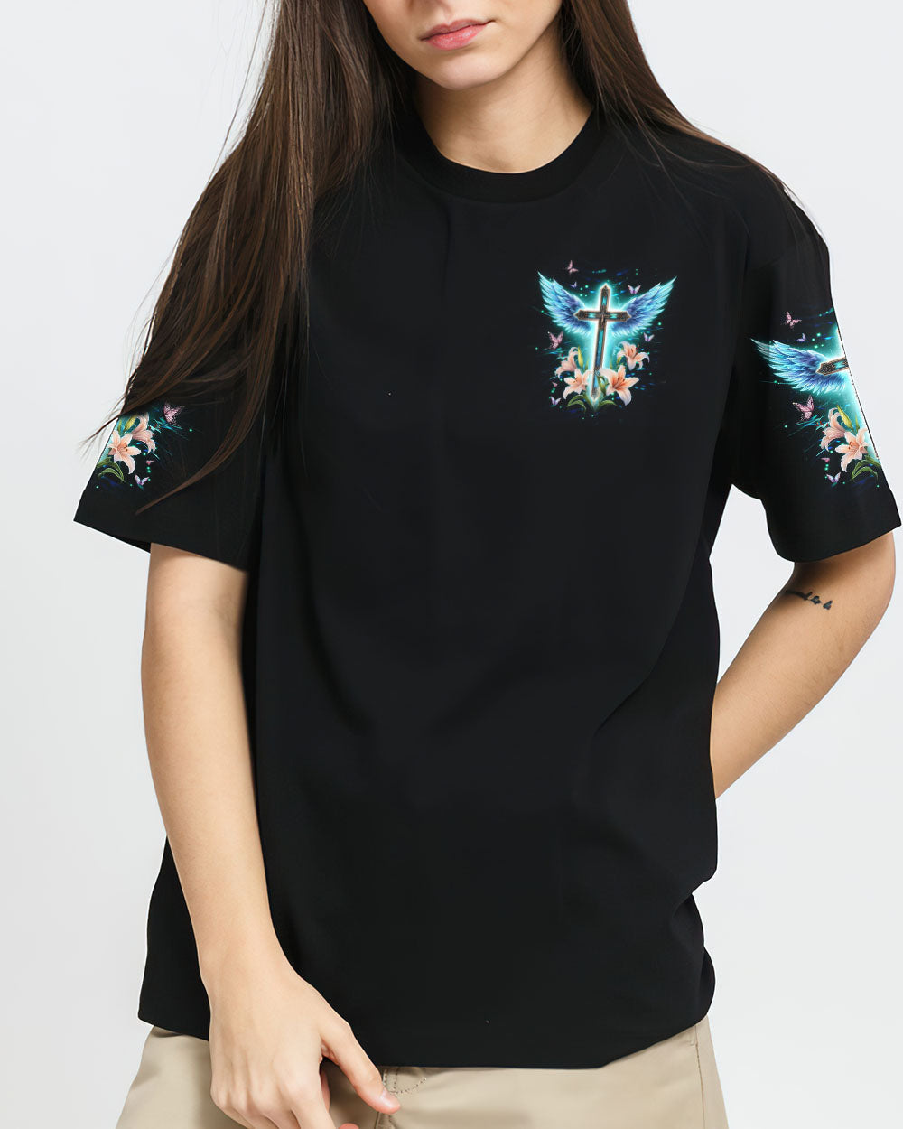 I Can Do All Things Wings Women's All Over Print Shirt - Yhdu0412233