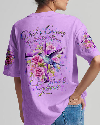 What Coming Is Better Than What Is Gone Women's All Over Print Shirt - Yhdu1208233