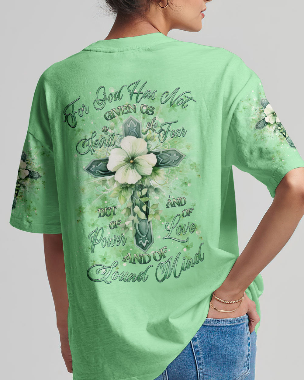 For God Has Not Given Us A Spirit Of Fear Women's All Over Print Shirt - Yhdu3108234