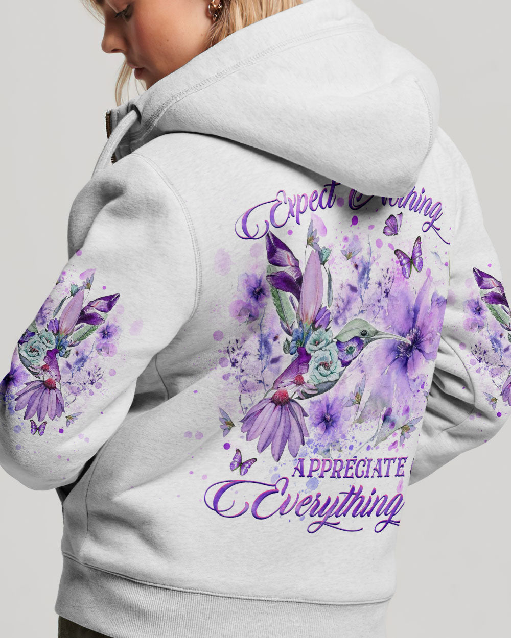 Expect Nothing Appreciate Everything Women's All Over Print Shirt - Yhhg0308235