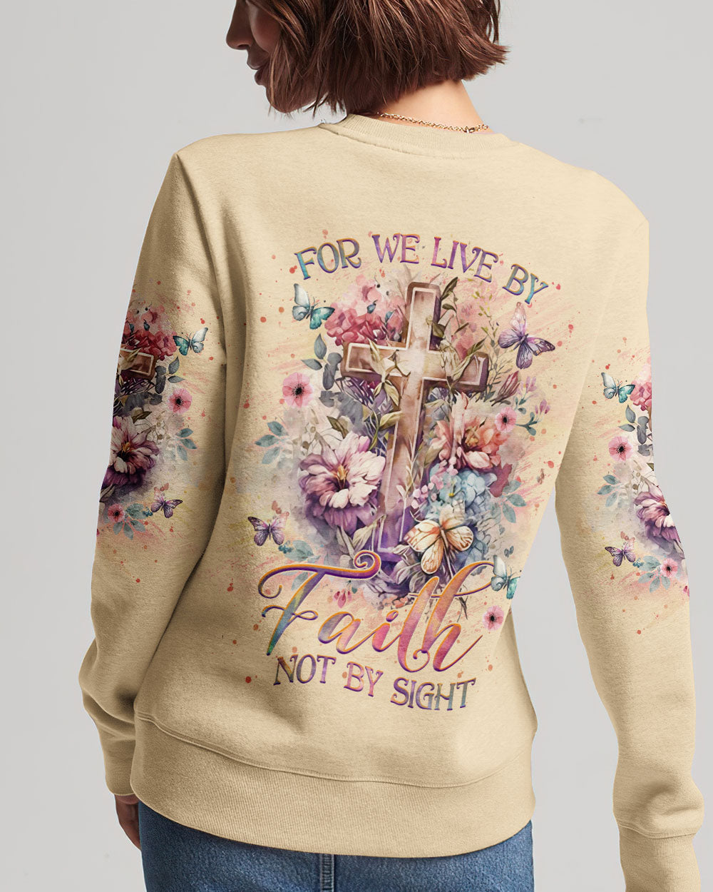 For We Live By Faith Not By Sight Women's All Over Print Shirt - Yhhg0609232