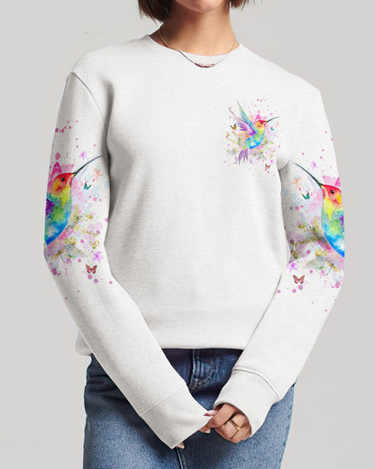 Hummingbirds Appear When Angels Are Near Women's All Over Print Shirt - Yhhg1110231