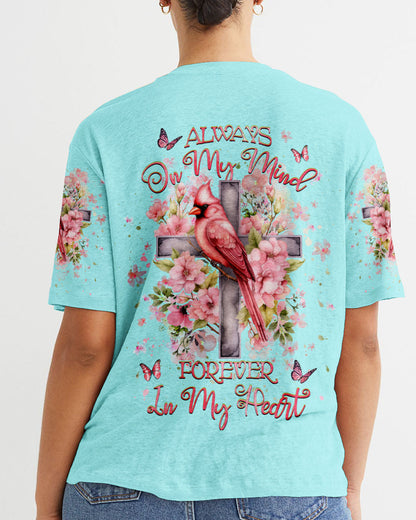 Always On My Mind Forever In My Heart Women's All Over Print Shirt - Yhhg1208233