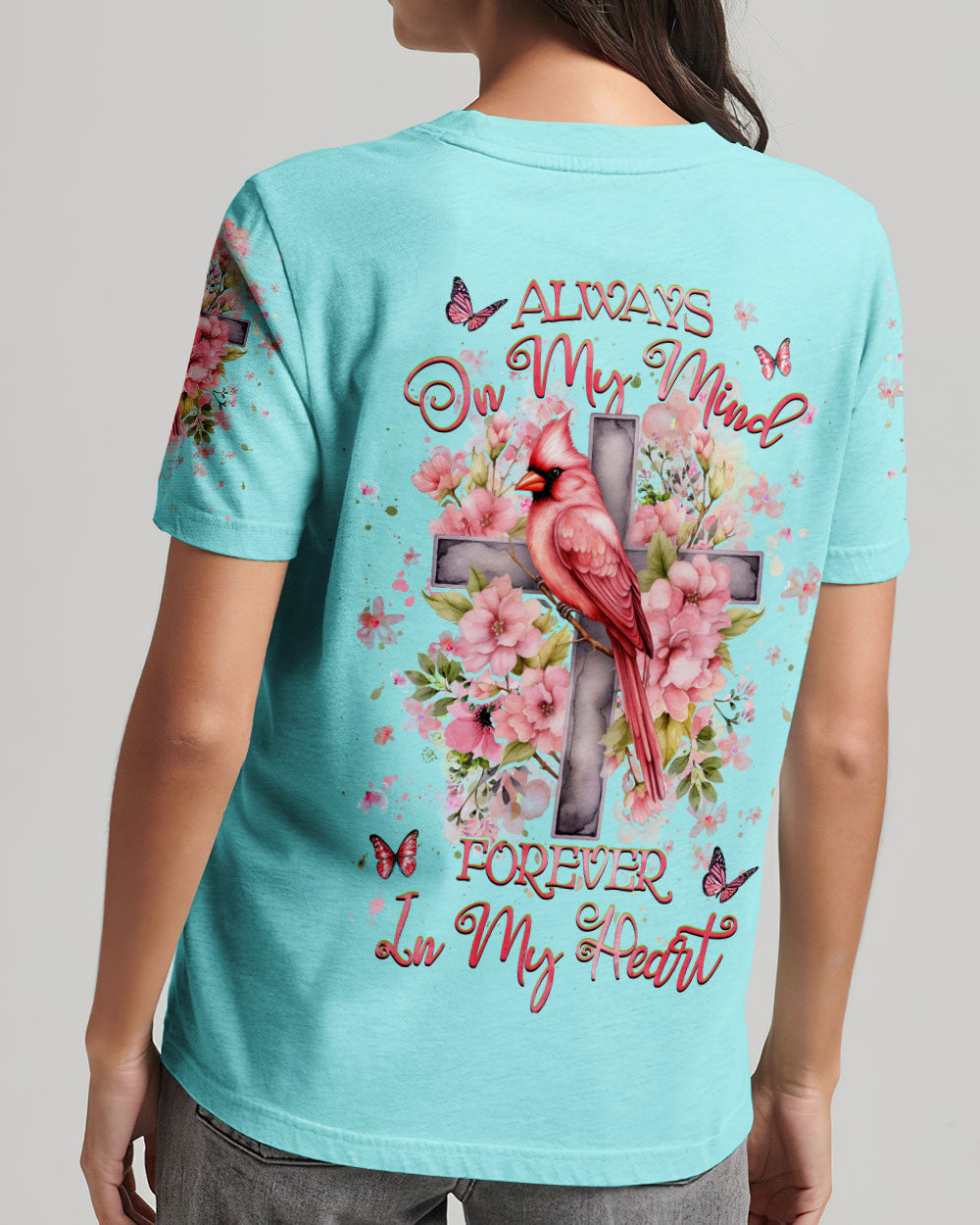 Always On My Mind Forever In My Heart Women's All Over Print Shirt - Yhhg1208233