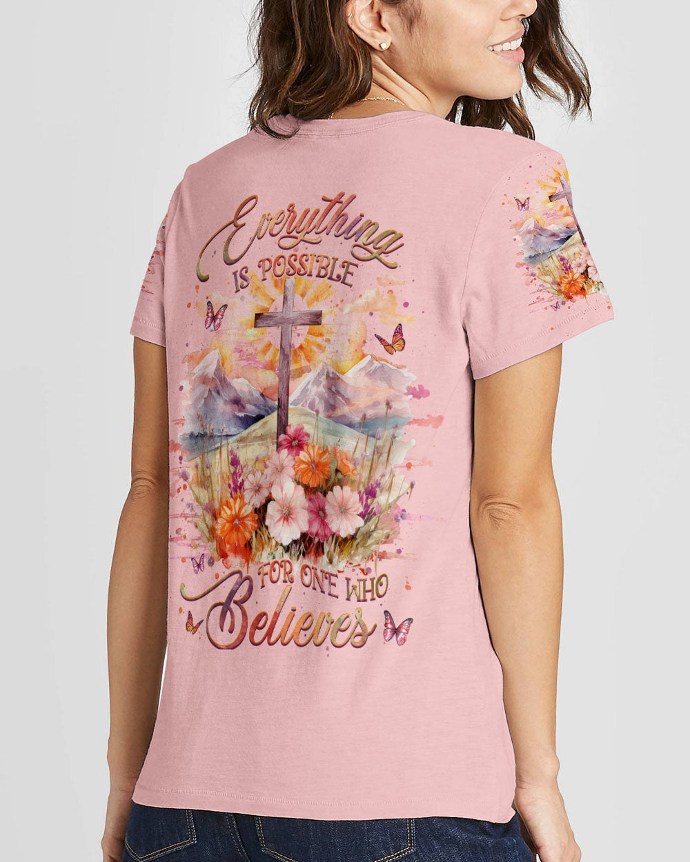 Everything Is Possible Women's All Over Print Shirt - Yhhg1808233