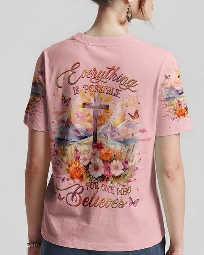 Everything Is Possible Women's All Over Print Shirt - Yhhg1808233