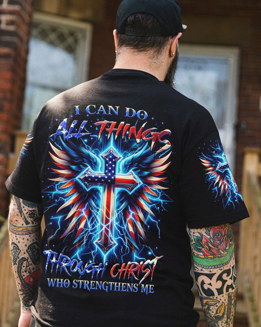 I Can Do All Things Men's All Over Print Shirt - Yhhn0201233