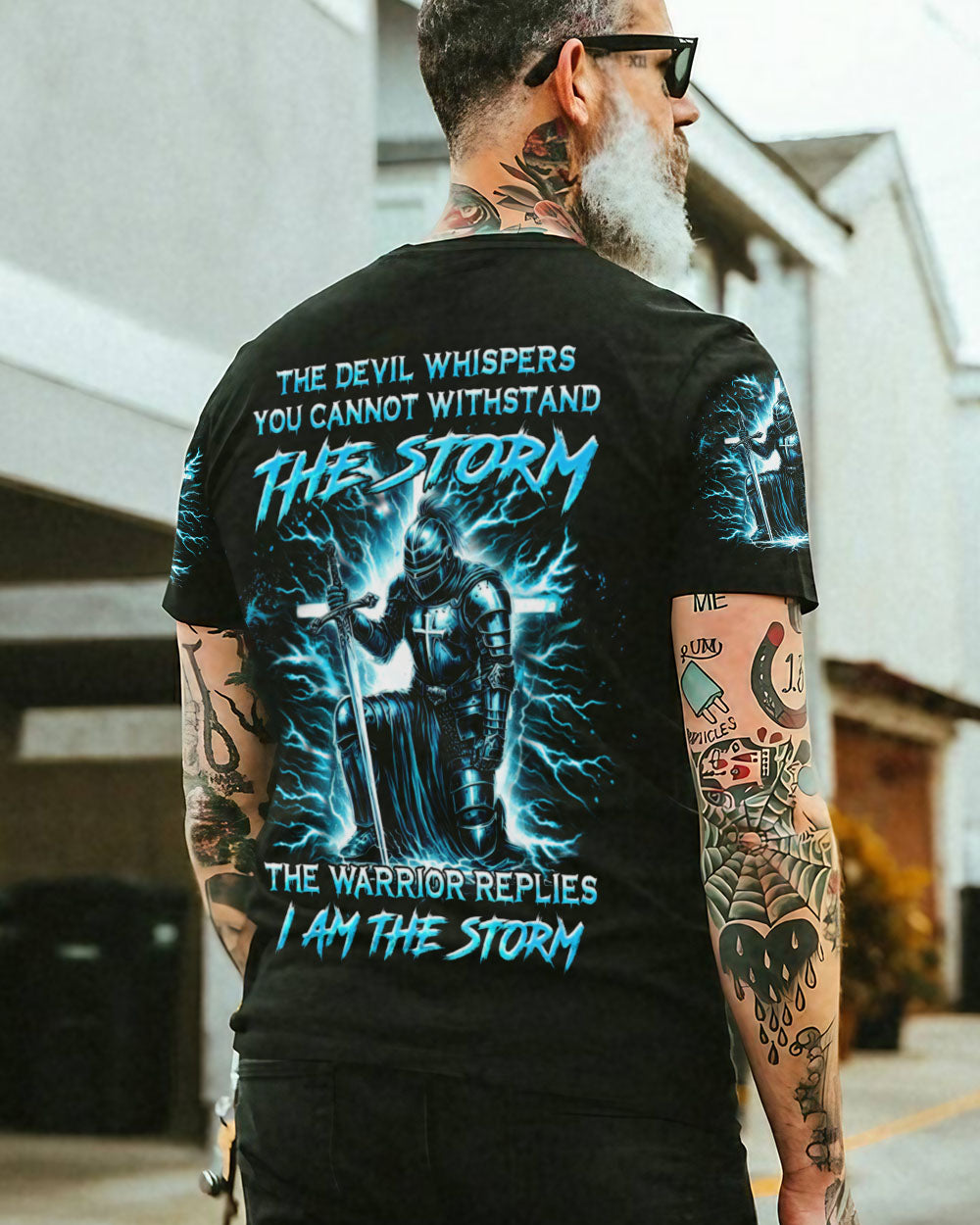 I Am The Storm Warrior Men's All Over Print Shirt - Yhhn0801241