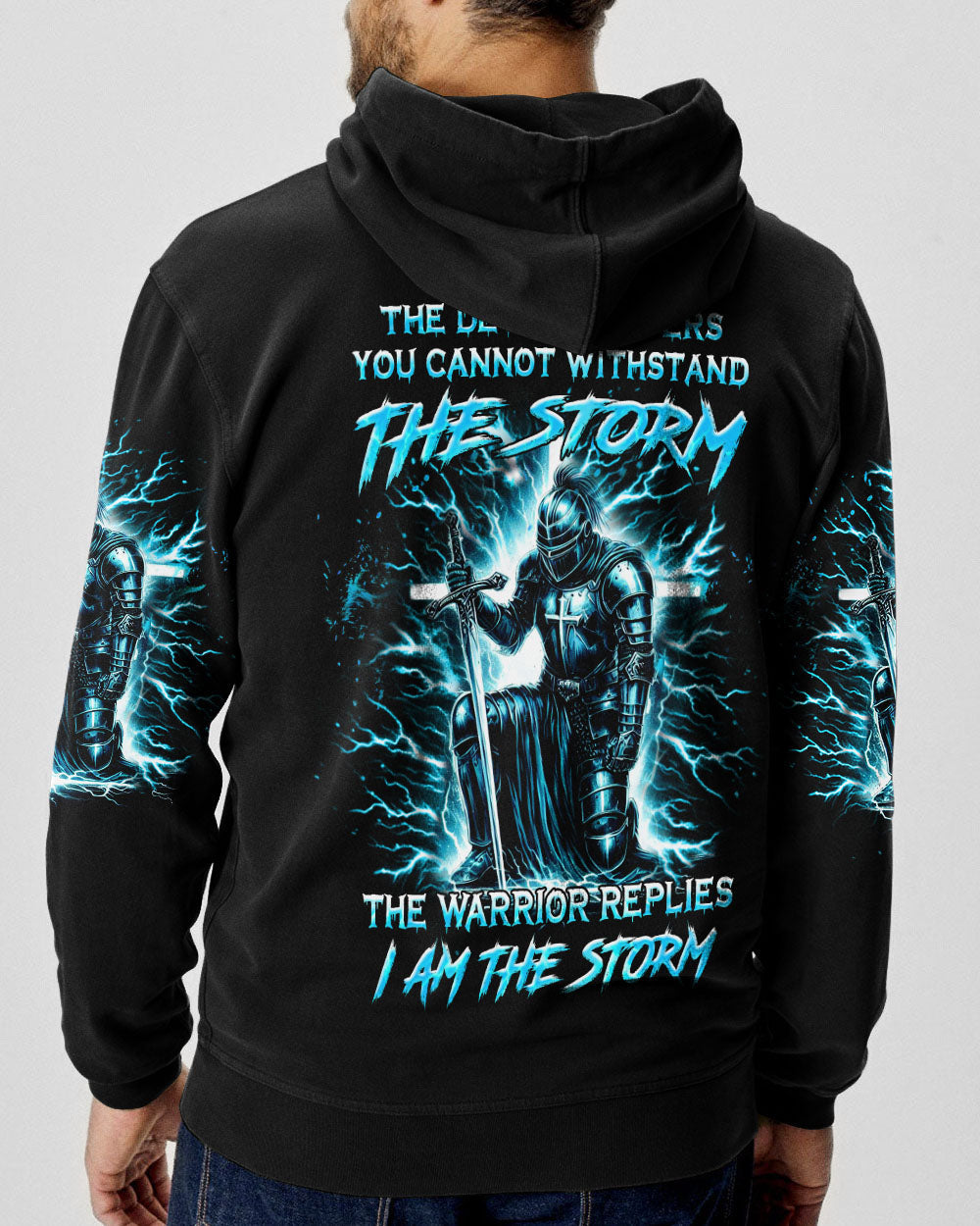 I Am The Storm Warrior Men's All Over Print Shirt - Yhhn0801241