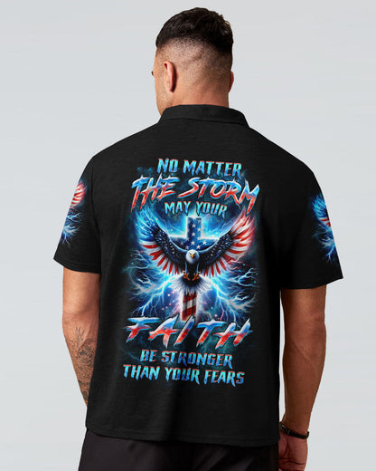 No Matter The Storm Men's All Over Print Shirt - Yhhn1501244