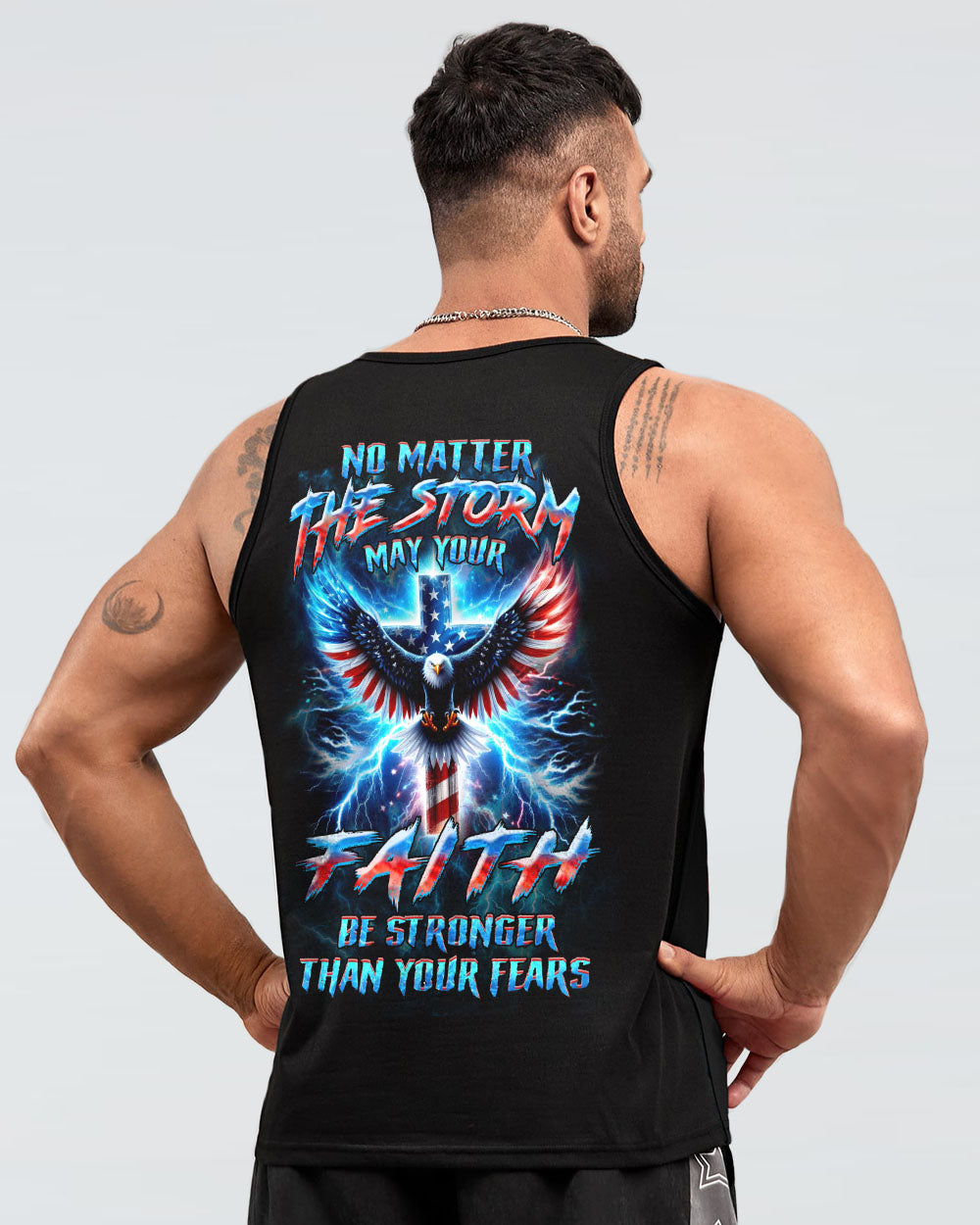 No Matter The Storm Men's All Over Print Shirt - Yhhn1501244